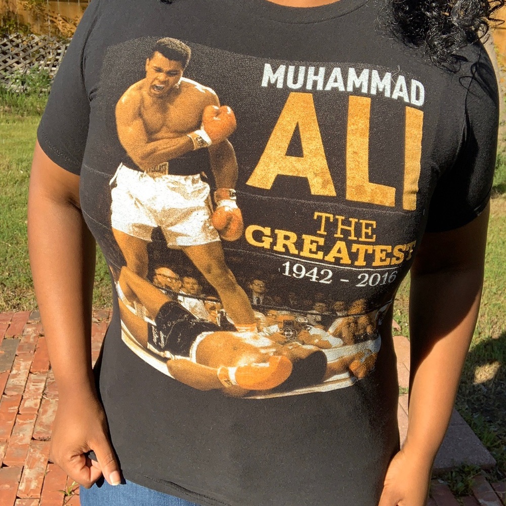 muhammad ali boxing shirt